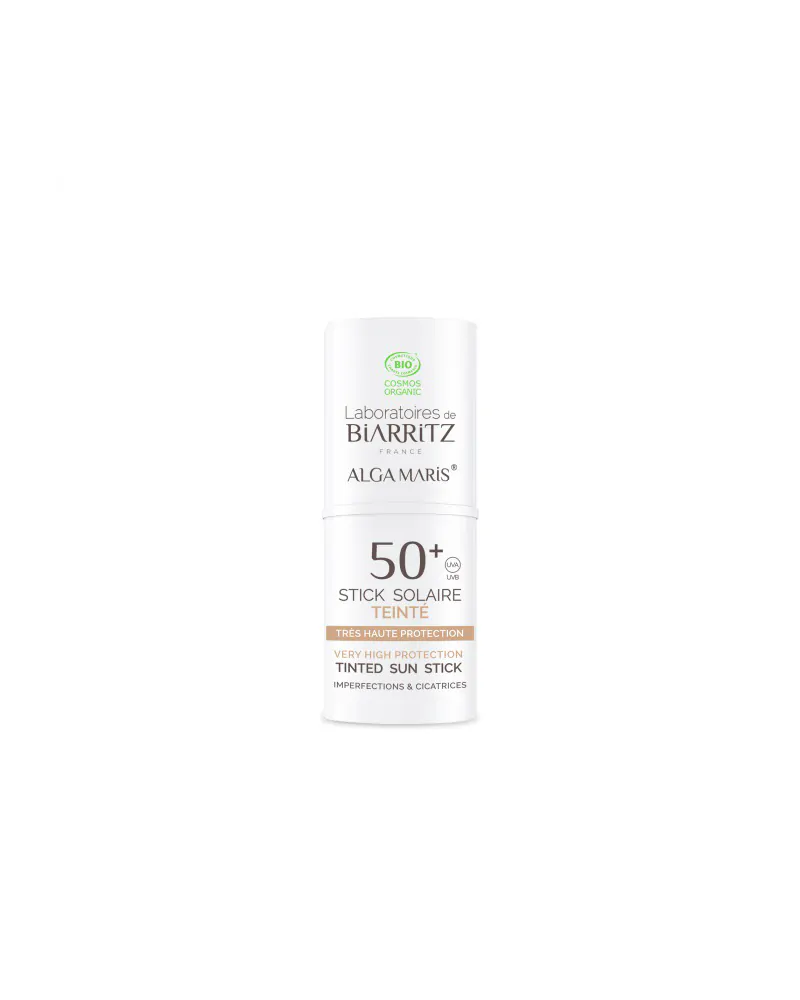 Stick Solare Colorato Bio SPF50+ zone sensibili e cicatrici - immagine 2